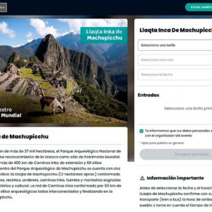 Nueva plataforma de entradas para Machu Picchu será presentada a más tardar en agosto