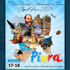 Feria de Nacional e Internacional de Turismo de Apavit Piura espera recibir más de 10 mil participantes