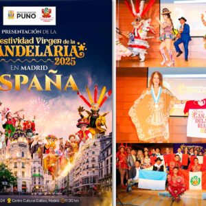 Presentan Festividad Virgen de la Candelaria 2025 en Madrid