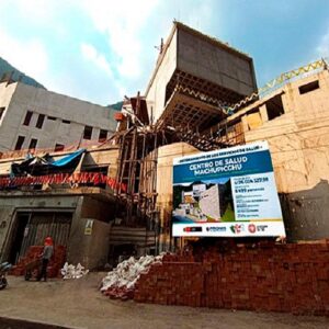 Cusco: construcción del Centro de Salud en Machupicchu registra significativo avance