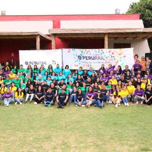 PeruRail celebra sus 25 años en divertida gymkana con agencias de viajes