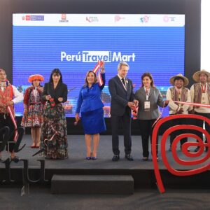 Presidenta Dina Boluarte participó en inauguración del Peru Travel Mart 2024