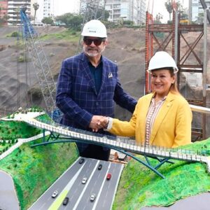 Instalación de puente peatonal turístico Barranco – Miraflores terminará antes de APEC