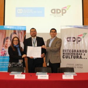 Aeropuertos del Perú firma una alianza con Aldeas Infantiles SOS Perú