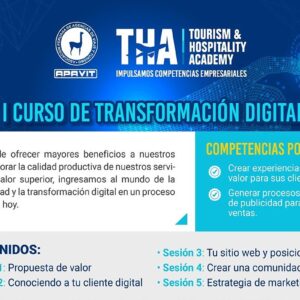 Apavit invita al I Curso de Transformación Digital para el sector turismo
