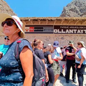 Cusco: manifestantes bloquearon ingreso al parque arqueológico de Ollantaytambo