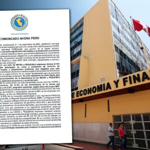 Ahora Perú responde al MEF y defiende ampliación de la reducción del IGV para hoteles y restaurantes