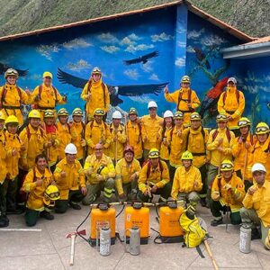 Cusco: guardaparques de áreas protegidas son capacitados en prevención y control de incendios forestales
