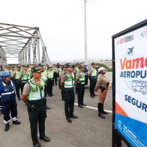 MTC y PNP garantizan seguridad en accesos a nuevo Aeropuerto Internacional Jorge Chávez