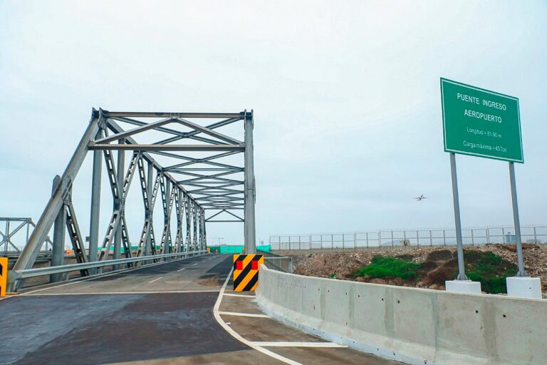 MTC: seguridad de puentes modulares de acceso al nuevo Aeropuerto Jorge ...