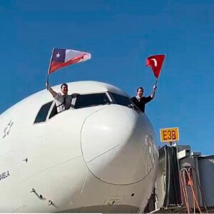 Turkish Airlines inició sus vuelos entre Estambul y Santiago de Chile, vía Sao Paulo