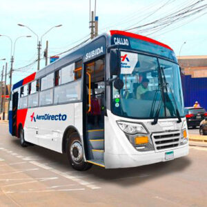 Buses “AeroDirecto” llegarán directamente al interior del nuevo Aeropuerto Jorge Chávez