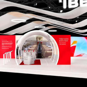 Accesibilidad, A321XLR e Iberia Plus, protagonistas del stand de Iberia en FITUR
