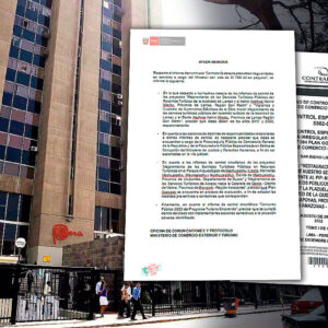 Mincetur responde a presuntas irregularidades detectadas por Contraloría: “El caso está en manos de la Procuraduría”