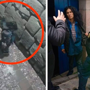 Detienen a sujeto que dañó la Piedra de los 12 Ángulos en Cusco