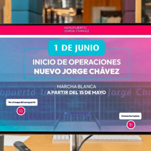 Nuevo Aeropuerto Jorge Chávez: LAP lanza plataforma web con información clave para pasajeros y usuarios