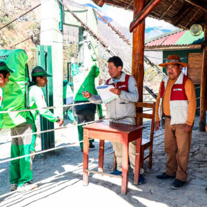 Cusco: supervisan ingreso de visitantes y porteadores en Ruta 1 del Camino Inca