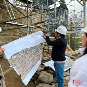 Kuélap: restauración del muro colapsado en 2022 alcanza un 78% de avance