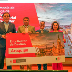Mincetur reconoce oficialmente al Ente Gestor del Destino Arequipa