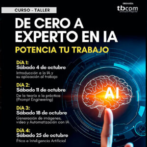 Lanzan curso intensivo para aprender a usar IA en el trabajo y los negocios