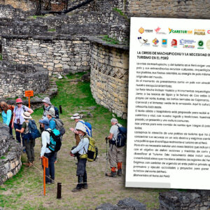 Gremios noramazónicos exigen diversificación del turismo ante crisis en Machu Picchu