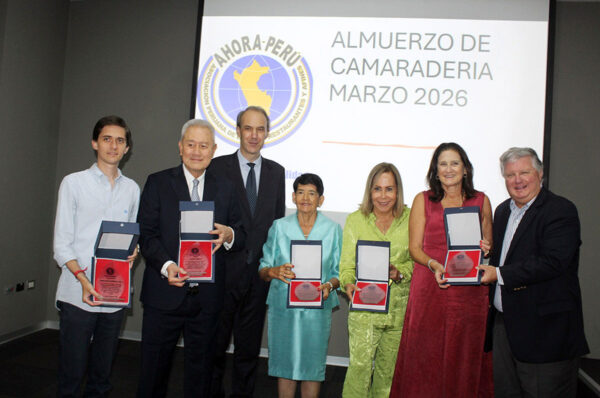 Ahora Perú distingue a cinco representantes del sector por su aporte al turismo, hotelería y gastronomía