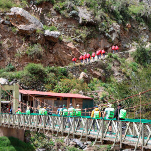 Cusco: mantienen alerta por lluvias tras reapertura del Camino Inca a Machu Picchu