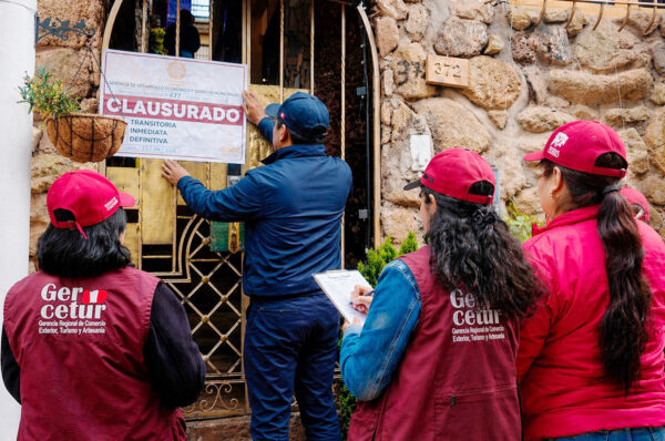 Clausuran hospedajes informales en Centro Histórico de Cusco