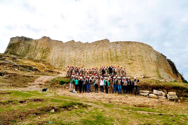 Ministerio de Cultura culmina recuperación de muralla sur de Kuélap afectada en 2022