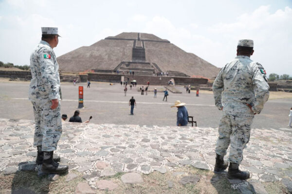México refuerza seguridad en zonas arqueológicas y turísticas tras tiroteo en Teotihuacán