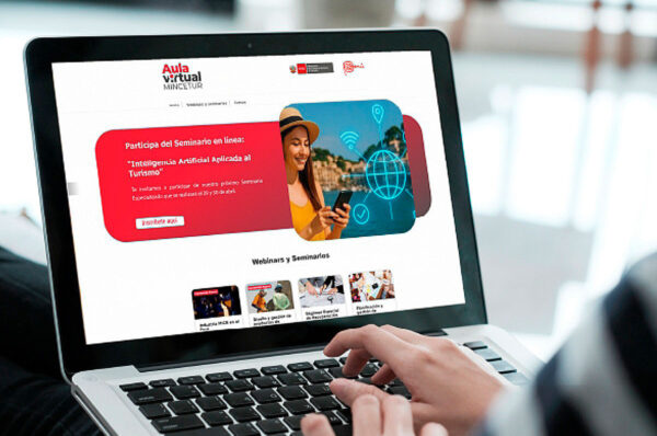 Mincetur organiza seminario gratuito para capacitar a gestores turísticos en uso de IA