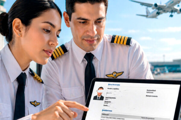 Implementan sistema digital para verificar licencias aeronáuticas en tiempo real
