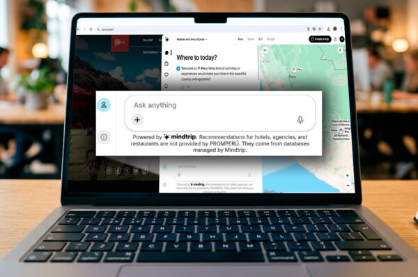Asistente de viajes con IA de PromPerú fue desarrollado por Mindtrip, que recomienda servicios de su propia plataforma