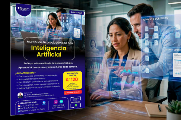 TBCOM lanza nueva edición del curso de IA dirigido a profesionales y emprendedores
