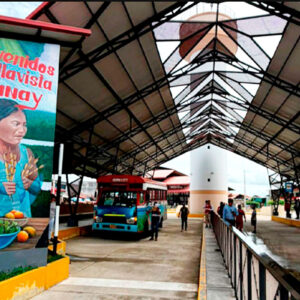 Iquitos: inician pruebas en terminal de buses de marina turística Bellavista–Nanay