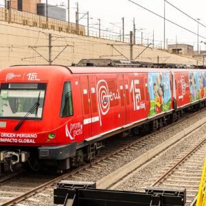 PromPerú lanza el Tren Marca Perú en la Línea 1 del Metro de Lima por sus 15 años