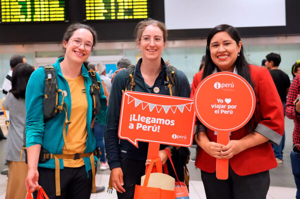Perú alcanzó el millón de turistas internacionales en primer cuatrimestre del año