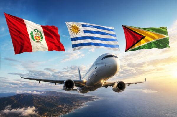 Perú suscribe acuerdos de cielos abiertos con Uruguay y Guyana
