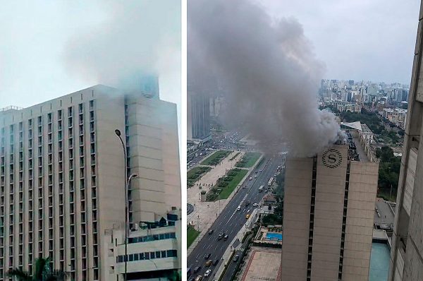 Incendio en hotel Sheraton Lima: evacúan a personal y huéspedes tras fuerte humareda