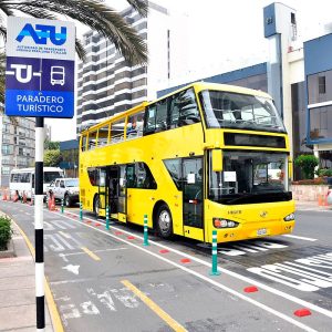 ATU habilita 21 paraderos autorizados para transporte turístico en Lima y Callao