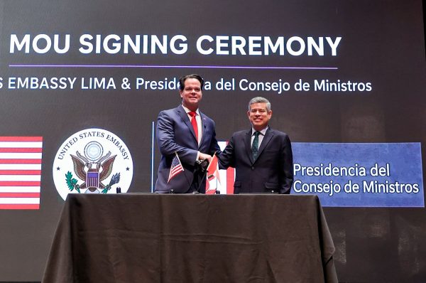 Perú y Estados Unidos acuerdan impulsar desarrollo de la inteligencia artificial en el país