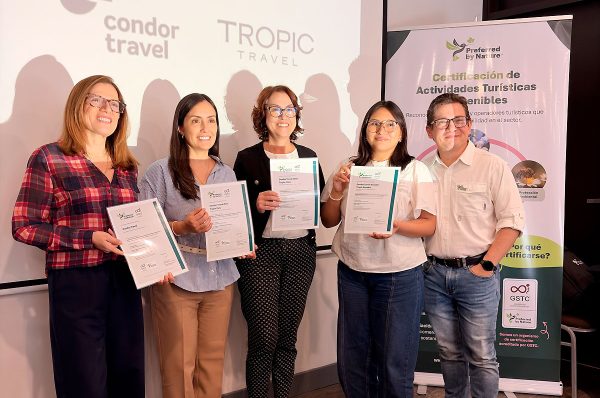 Condor Travel y Tropic Travel obtienen certificación regional Preferred by Nature