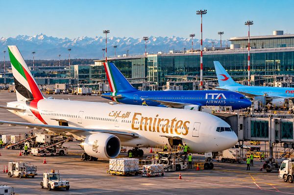 Aerolíneas italianas se oponen a vuelos de Emirates entre Milán y Lima
