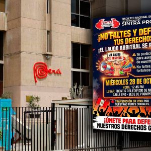 Trabajadores de PromPerú realizarán plantón mañana por incumplimiento de laudos arbitrales